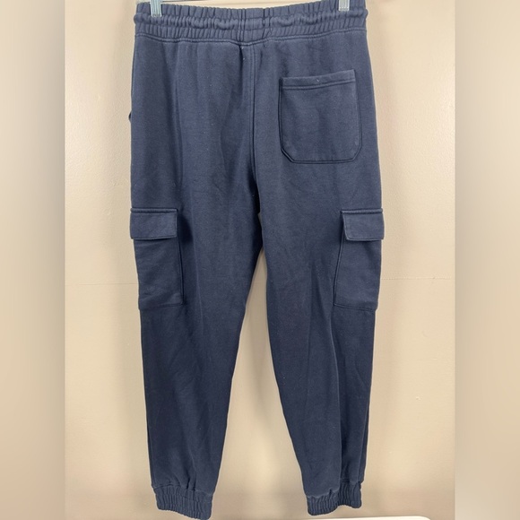 Bundle of 4 Men’s medium sweats joggers flannel pj’s old navy tek gear - Picture 8 of 15